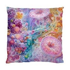 Cells Fluid Bubbles Standard Cushion Case (Two Sides) from ArtsNow.com Back