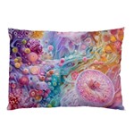 Cells Fluid Bubbles Pillow Case