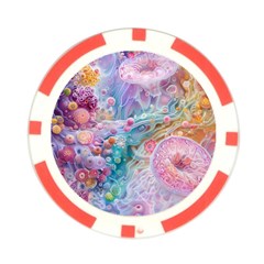 Cells Fluid Bubbles Poker Chip Card Guard (10 pack) from ArtsNow.com Front