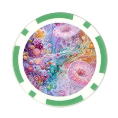 Cells Fluid Bubbles Poker Chip Card Guard (10 pack) from ArtsNow.com Back