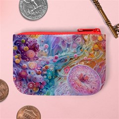 Cells Fluid Bubbles Mini Coin Purse from ArtsNow.com Back