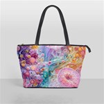 Cells Fluid Bubbles Classic Shoulder Handbag