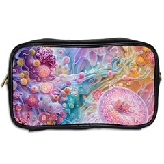 Cells Fluid Bubbles Toiletries Bag (Two Sides) from ArtsNow.com Back