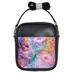 Cells Fluid Bubbles Girls Sling Bag