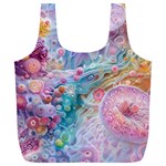 Cells Fluid Bubbles Full Print Recycle Bag (XL)