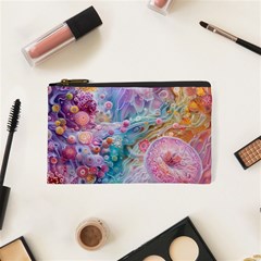 Cells Fluid Bubbles Cosmetic Bag (XS) from ArtsNow.com Front