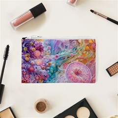 Cells Fluid Bubbles Cosmetic Bag (XS) from ArtsNow.com Front