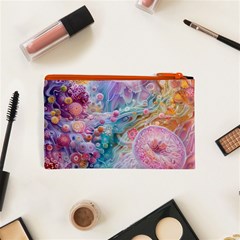 Cells Fluid Bubbles Cosmetic Bag (XS) from ArtsNow.com Back