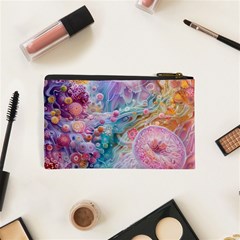 Cells Fluid Bubbles Cosmetic Bag (XS) from ArtsNow.com Back