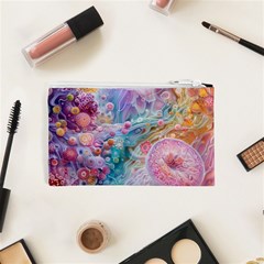 Cells Fluid Bubbles Cosmetic Bag (XS) from ArtsNow.com Back