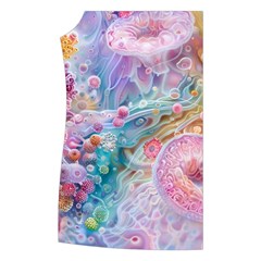 Cells Fluid Bubbles Women s Button Up Vest from ArtsNow.com Front Right