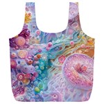 Cells Fluid Bubbles Full Print Recycle Bag (XXL)