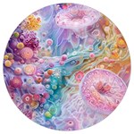 Cells Fluid Bubbles Round Trivet