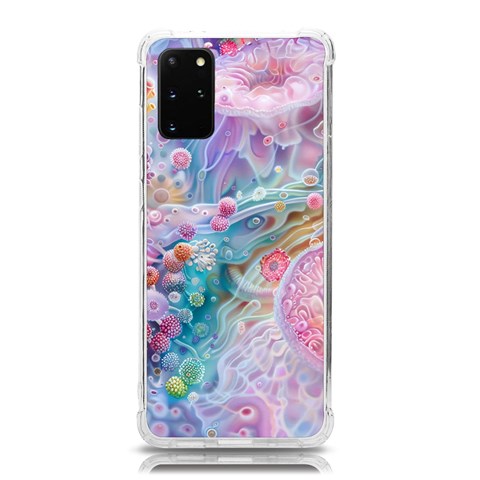 Cells Fluid Bubbles Samsung Galaxy S20 Plus 6.7 Inch TPU UV Case from ArtsNow.com Front