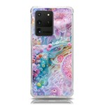 Cells Fluid Bubbles Samsung Galaxy S20 Ultra 6.9 Inch TPU UV Case