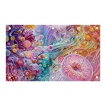 Cells Fluid Bubbles Banner and Sign 5  x 3 