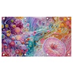 Cells Fluid Bubbles Banner and Sign 7  x 4 