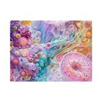 Cells Fluid Bubbles Premium Plush Fleece Blanket (Mini)