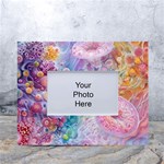 Cells Fluid Bubbles White Tabletop Photo Frame 4 x6 