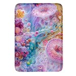 Cells Fluid Bubbles Rectangular Glass Fridge Magnet (4 pack)