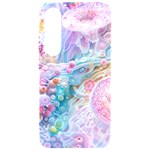 Cells Fluid Bubbles Samsung Galaxy S24 6.2 Inch Black TPU UV Case