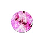 Pink Abstract Lineart Golf Ball Marker (4 pack)