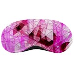 Pink Abstract Lineart Sleep Mask