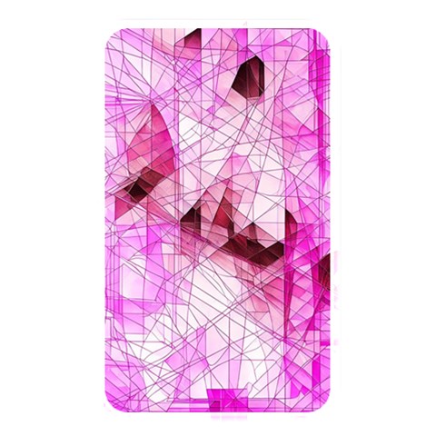 Pink Abstract Lineart Memory Card Reader (Rectangular) from ArtsNow.com Front