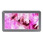 Pink Abstract Lineart Memory Card Reader (Mini)