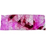 Pink Abstract Lineart Body Pillow Case Dakimakura (Two Sides)