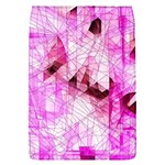 Pink Abstract Lineart Removable Flap Cover (L)