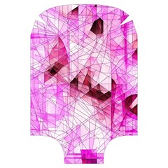 Pink Abstract Lineart Luggage Cover (Large) from ArtsNow.com Front