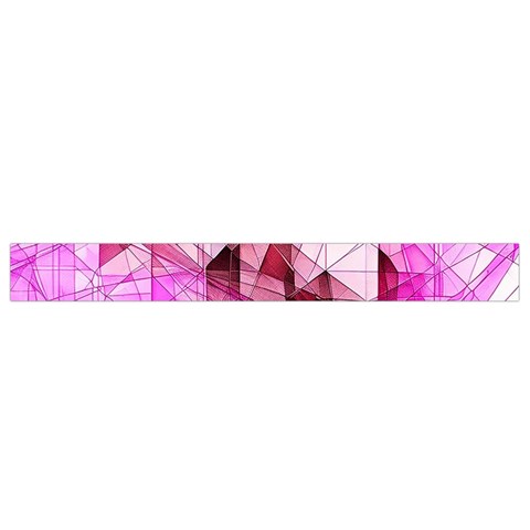 Pink Abstract Lineart Waist Pouch (Large) from ArtsNow.com Bottom