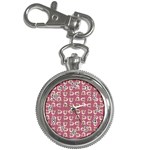 Whimsy Chickens Pattern Key Chain Watches