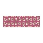 Whimsy Chickens Pattern Sticker Bumper (10 pack)