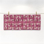 Whimsy Chickens Pattern Hand Towel