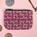 Whimsy Chickens Pattern Mini Coin Purse