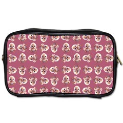 Whimsy Chickens Pattern Toiletries Bag (Two Sides) from ArtsNow.com Front