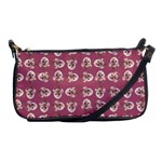 Whimsy Chickens Pattern Shoulder Clutch Bag