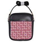 Whimsy Chickens Pattern Girls Sling Bag