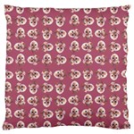 Whimsy Chickens Pattern Large Cushion Case (One Side)