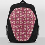 Whimsy Chickens Pattern Backpack Bag