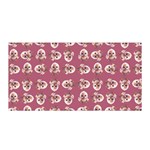 Whimsy Chickens Pattern Satin Wrap 35  x 70 