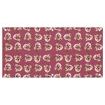 Whimsy Chickens Pattern Banner and Sign 4  x 2 