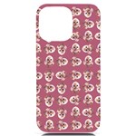 Whimsy Chickens Pattern iPhone 14 Pro Max Black UV Print Case