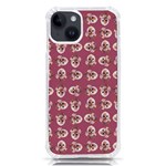 Whimsy Chickens Pattern iPhone 14 TPU UV Print Case