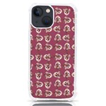 Whimsy Chickens Pattern iPhone 13 mini TPU UV Print Case