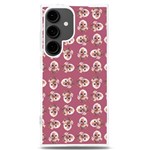 Whimsy Chickens Pattern Samsung Galaxy S24 Plus 6.7 Inch TPU UV Case