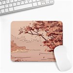 Pastel Nature , Art, Blue, Cute, Small Mousepad