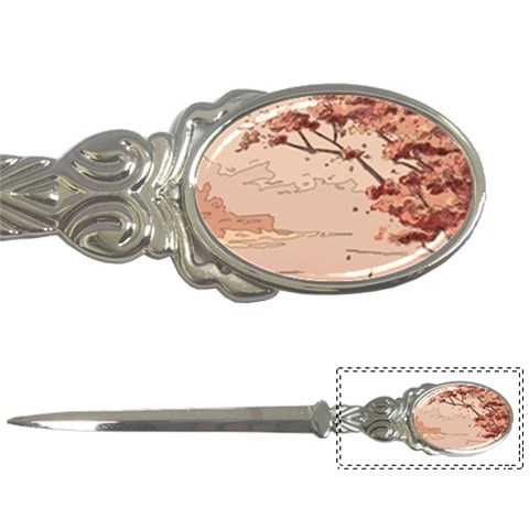 Pastel Nature , Art, Blue, Cute, Letter Opener from ArtsNow.com Front